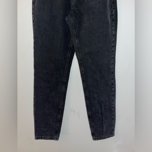 Ragged Priest Butt Cut Jeans Black High Rise Straight Leg Cropped Womens Size 26 - Picture 8 of 9
